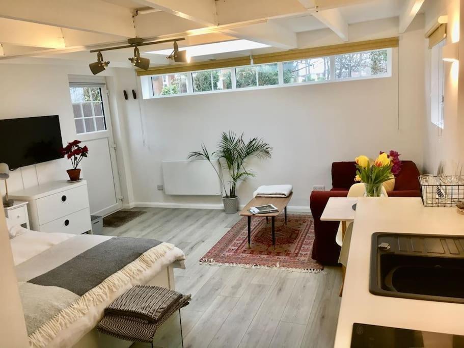 Brighton Boutique Garden Studio With Free Parking Exteriér fotografie